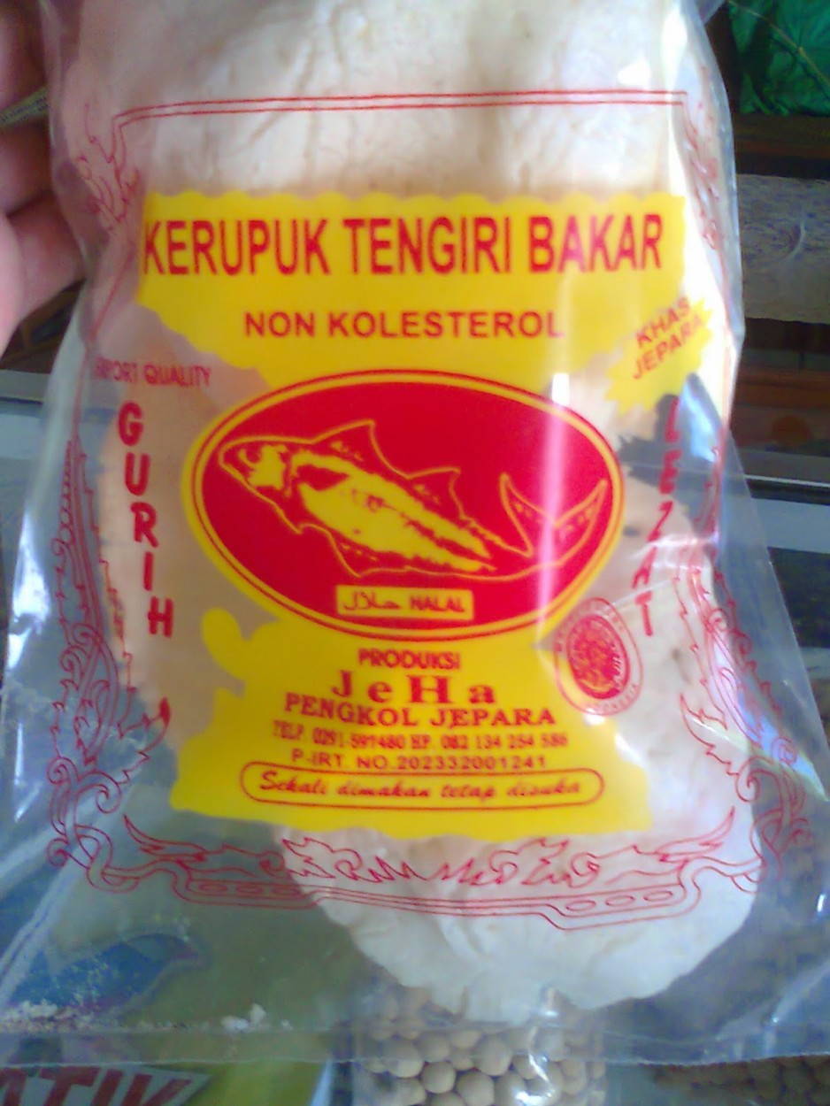 Kerupuk Tenggiri
