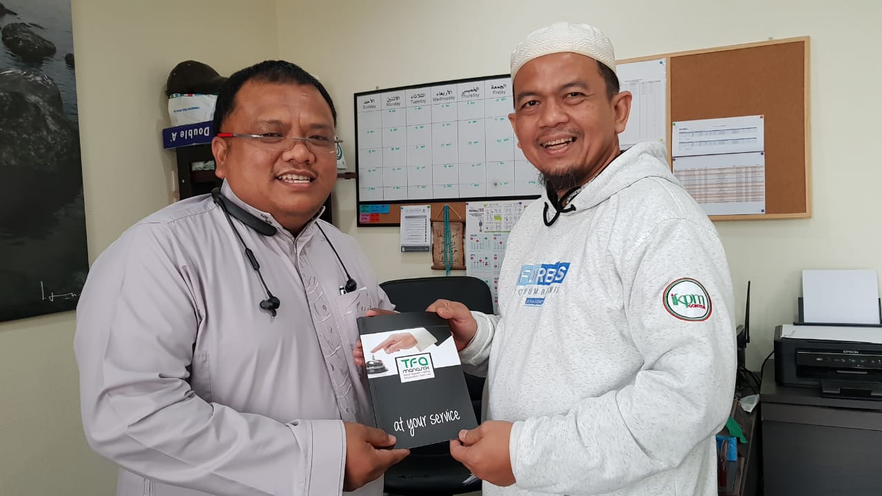 Ketua Umum Forum Bisnis Gontor Doakan Langsung TFA Manasek di Mekkah