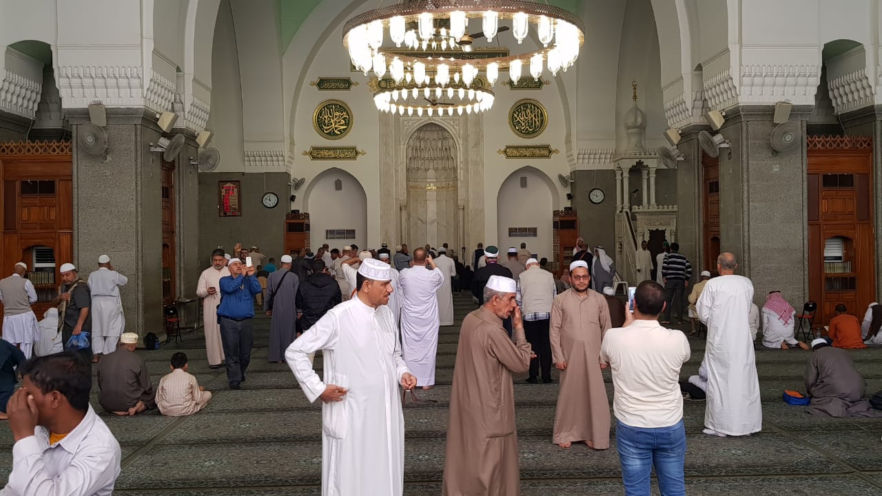 Titik Hitam di Masjid Quba Ini Diyakini sebagai Tempat Rasulullah SAW Mengikat Untanya