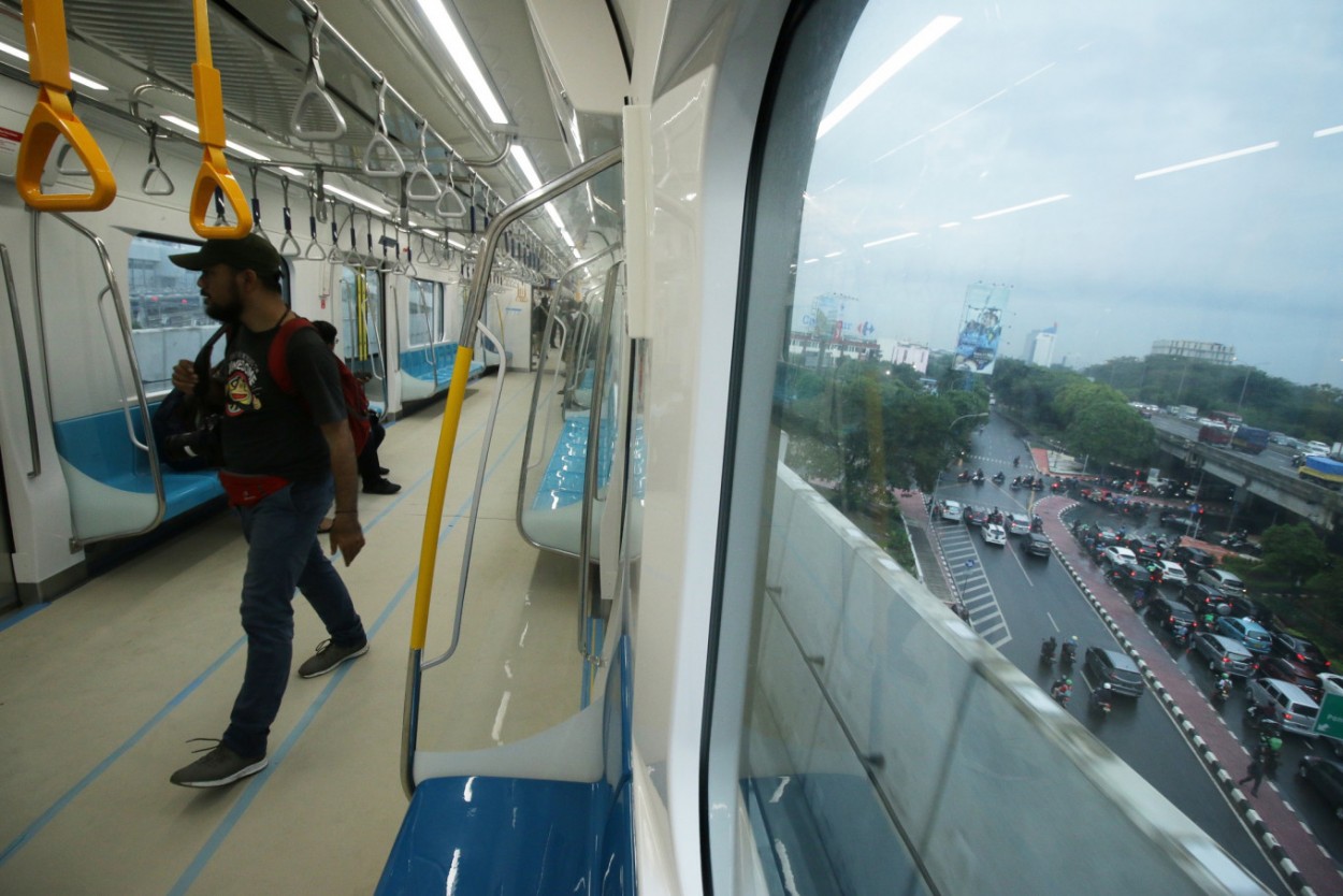 Traveler Antusias Jadikan MRT Jakarta untuk Objek Wisata