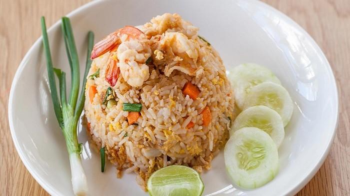 Bahay Nasi goreng Di Campur dengan Mentimun