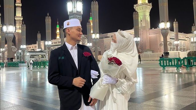 Ilustrasi Pernikahan di Masjid Nabawi dan Masjidil Haram